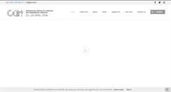 Desktop Screenshot of cuirt.ie
